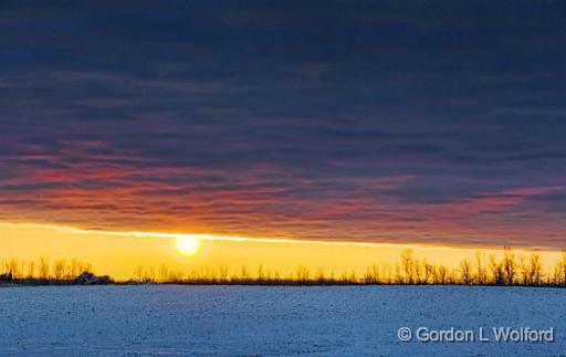 Disappearing Sun_20281-3.jpg - Photographed near Smiths Falls, Ontario, Canada.